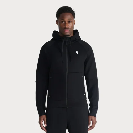 BLACK COURTSIDE HOODY (1)