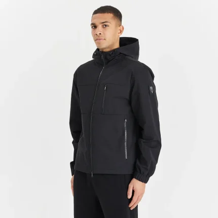 BLACK CRINKLE JACKET (1)