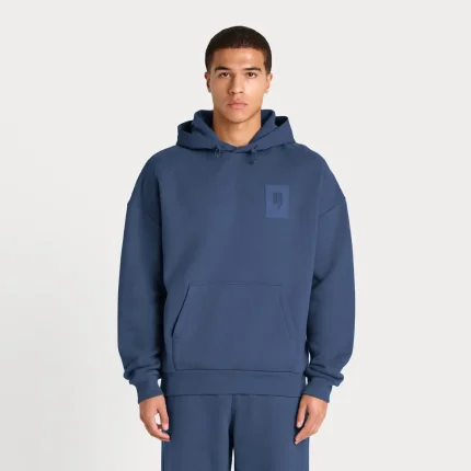 BLUE RELAXED FIT LUX HOODY (1)