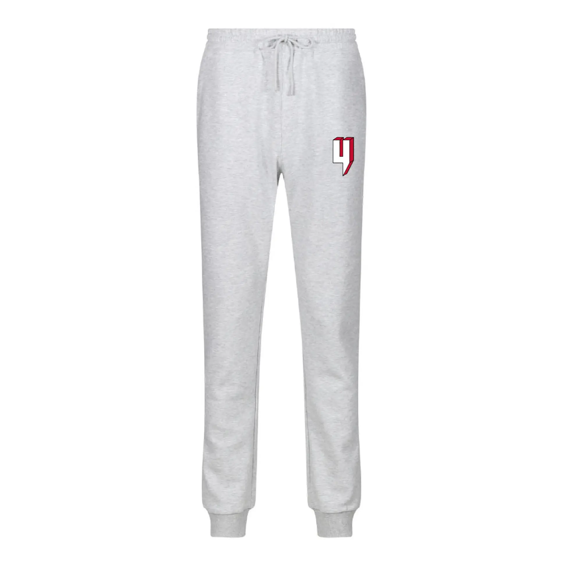 GREY JOGGERS Y LOGO RED GREY JOGGERS Y LOGO RED