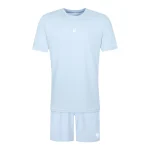 LOUNGEWEAR SET BABY BLUE WHITE