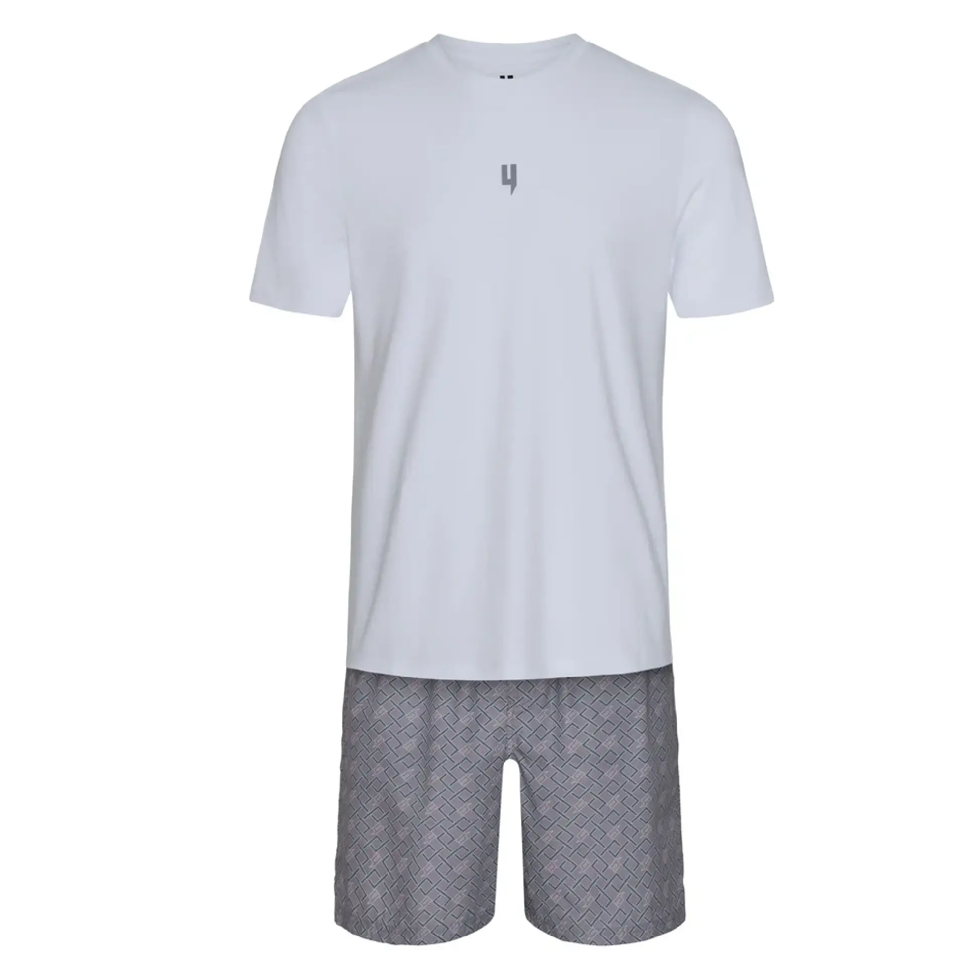 LOUNGEWEAR SET MULTI Y WHITE GREY LOUNGEWEAR SET MULTI Y WHITE GREY