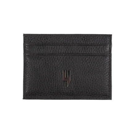 METAL Y LOGO CARD HOLDER