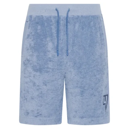 TOWELLING SHORTS BLUE (1)