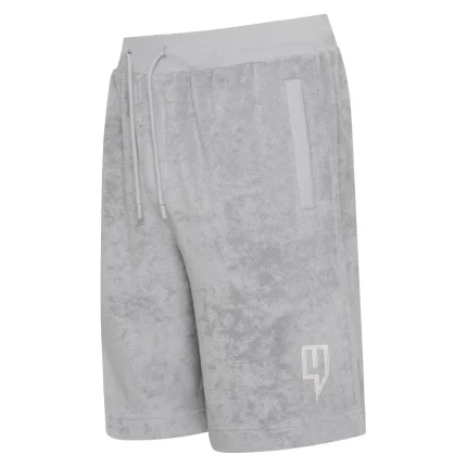 TOWELLING SHORTS GREY
