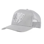 YYY CAP GREY WHITE OUTLINE